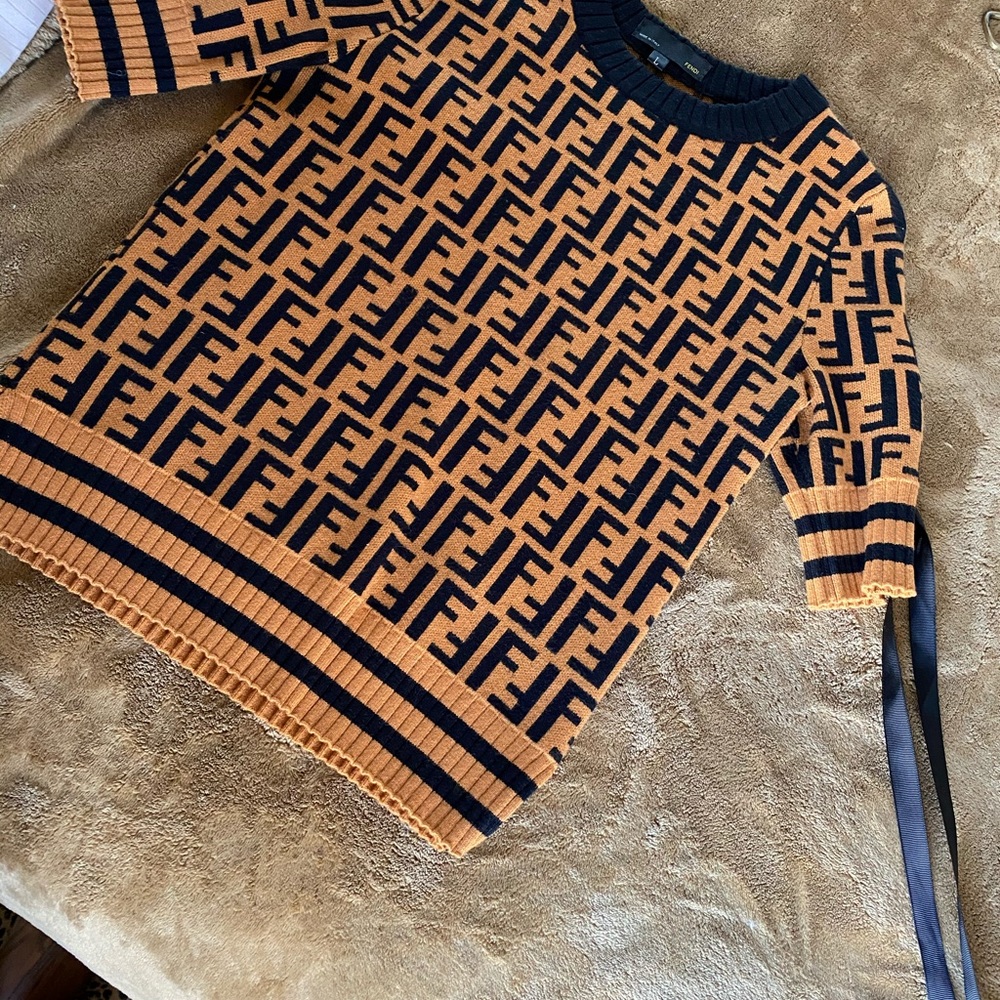 Fendi Short sleeve sweater